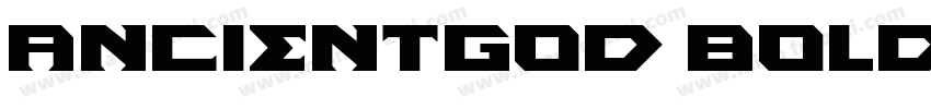 ancientgod bold字体转换